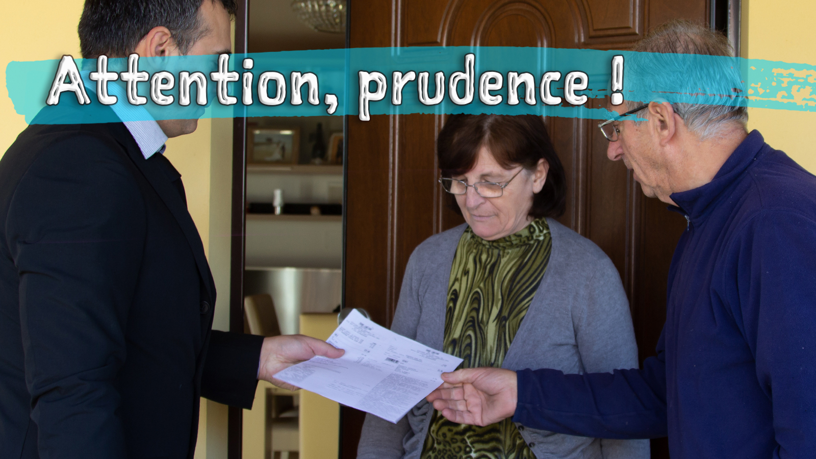 Attention, démarchage frauduleux