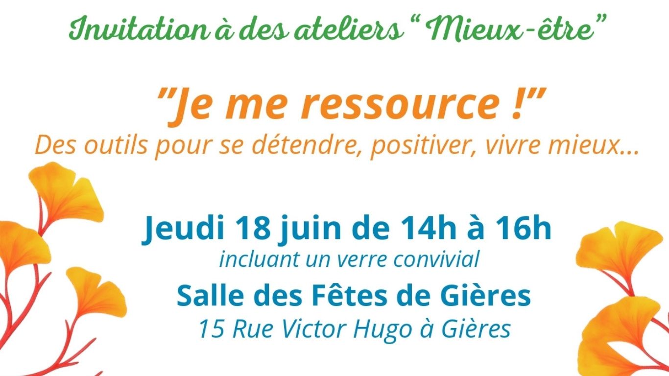 Atelier Mieux-Être