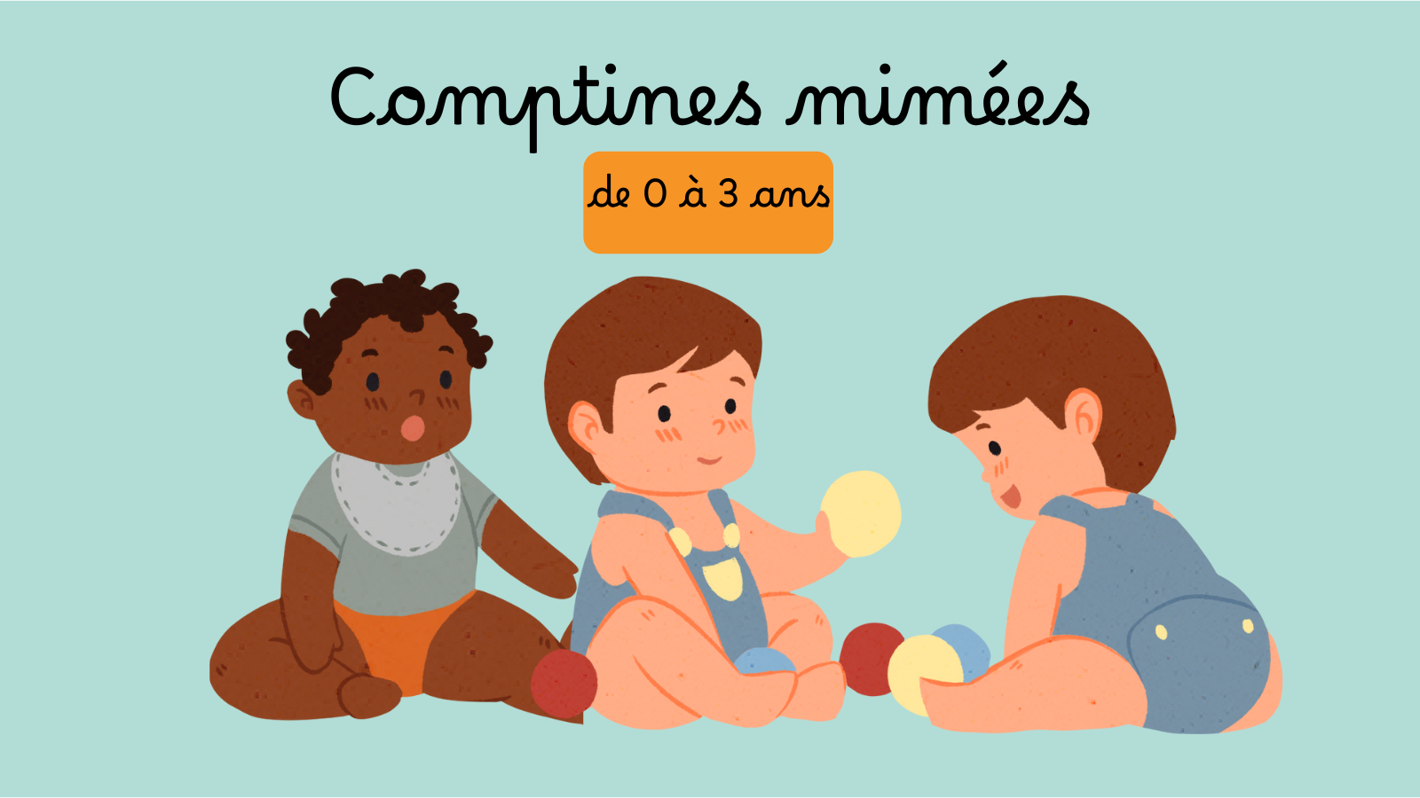 Comptines mimées