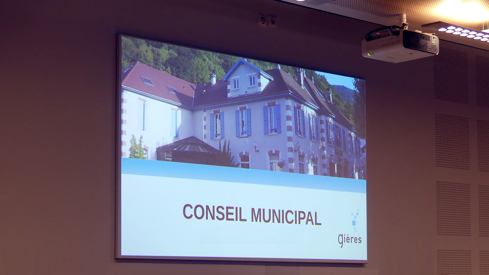 Conseil municipal