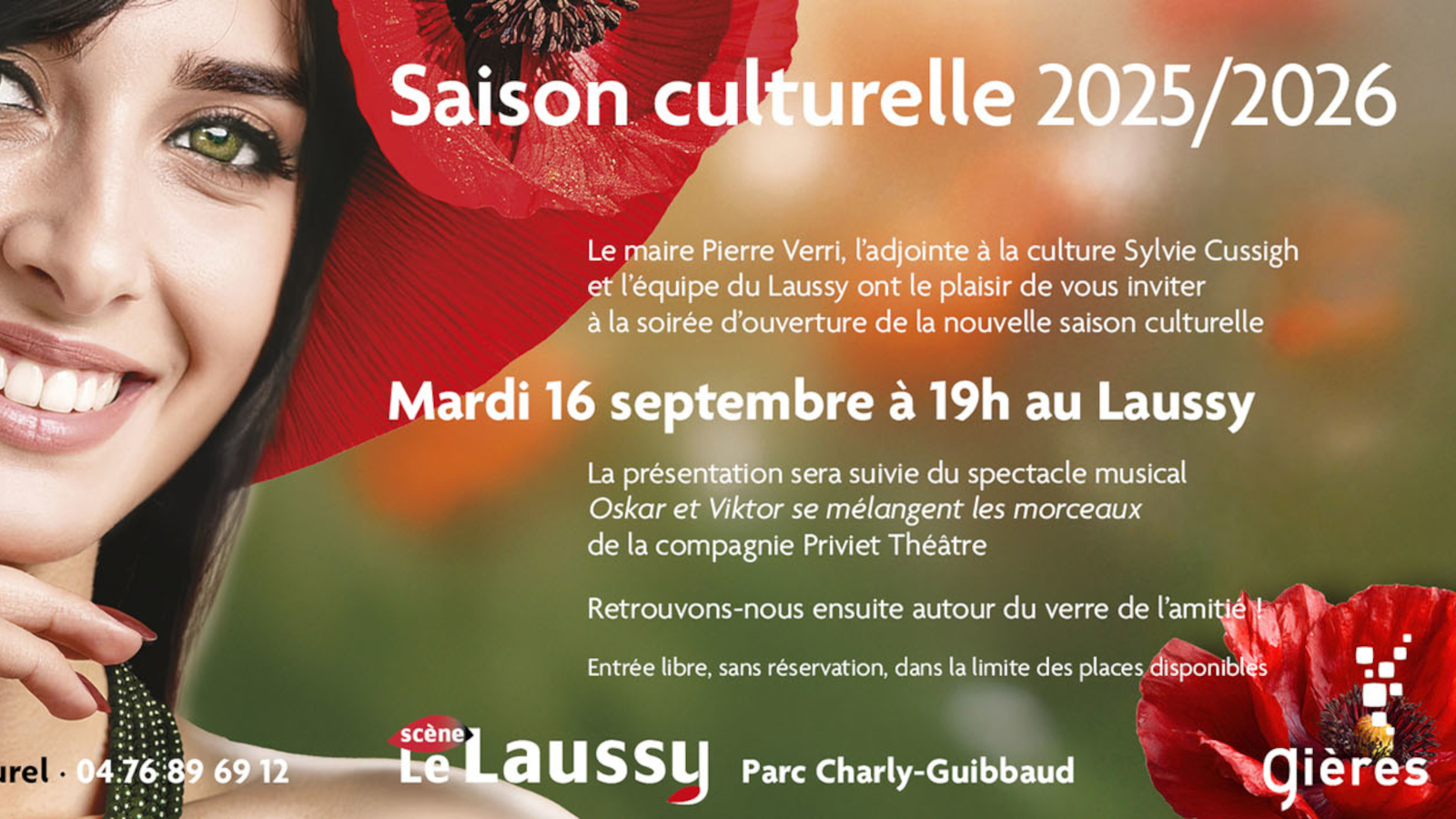 Présentation de la saison culturelle 2025/2026